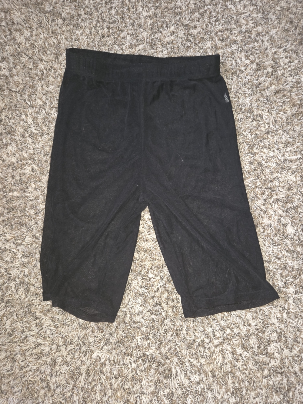 Black Mesh Scrunch Butt Swimsuit Cover